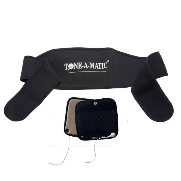 Direct Connect AB Belt Electronic Muscle Stimulators with Pin to Snap Wires 