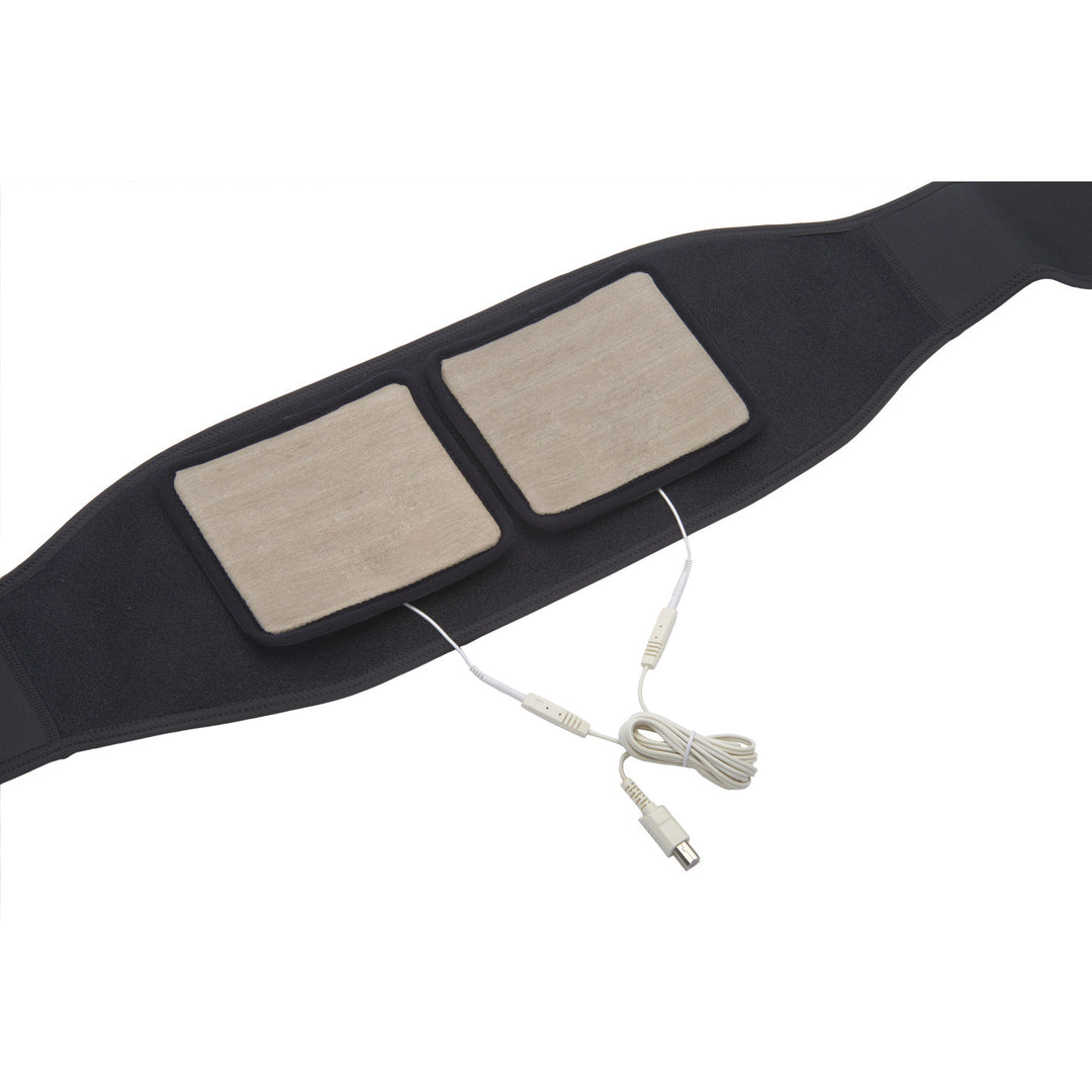 Fabric Pads on the Tone-A-Matic Ab Belt/Back Belt